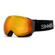 SIGO-193-10-18: Skibrille mit gelbem Visier, ideal für sonnige Pisten.