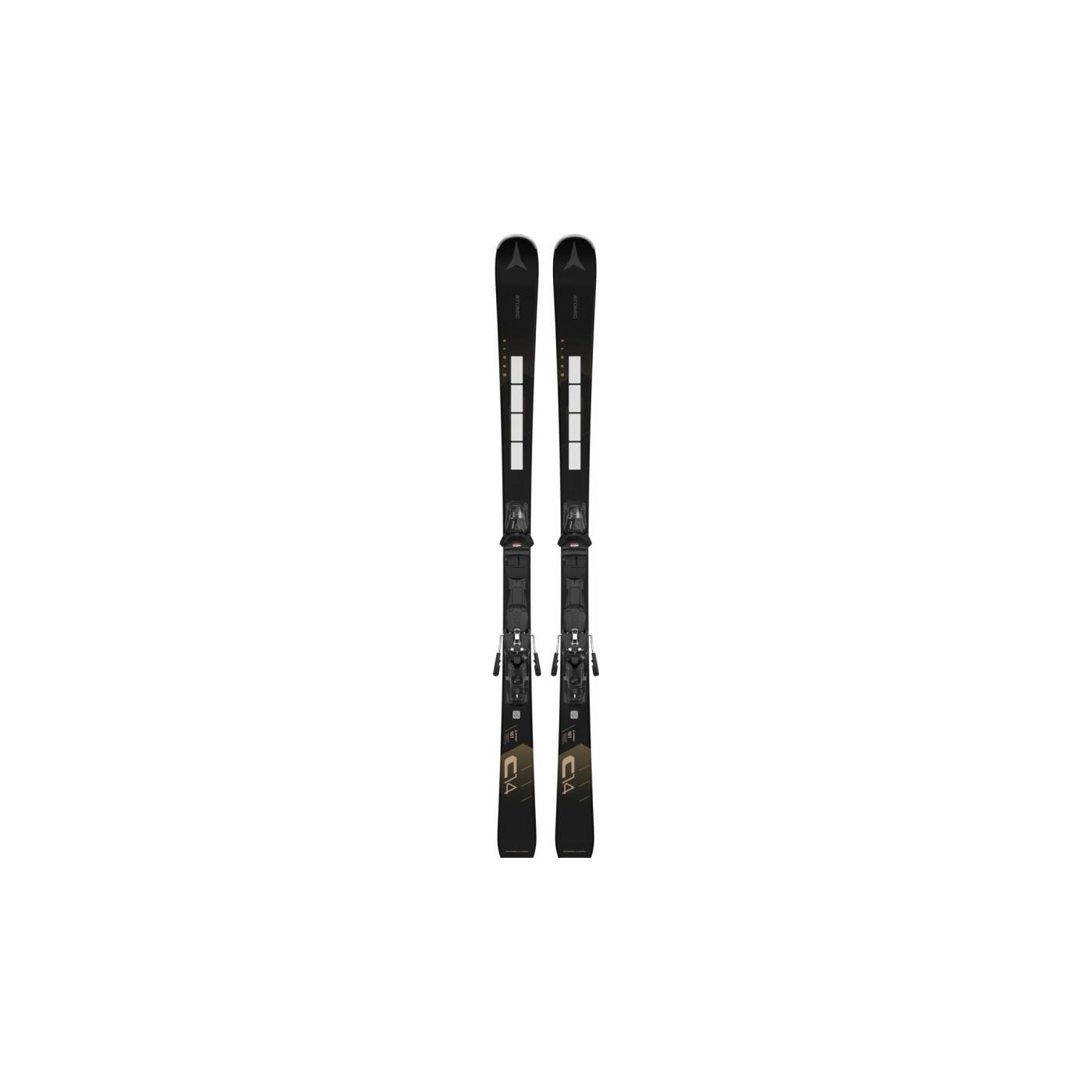 Atomic Cloud C14 Black Ski mit Bindung von oben, in Schwarz