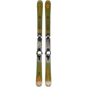 Scott Scraper 105 Skier – Gesamtansicht, Bindung und grafische Elemente.